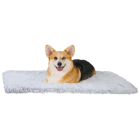Calming Shag Dog Blanket Ultra Soft Faux Fur Pet Throw for AnxietyRelief Lightweight Warm Bed Cover Suitable for Dogs and Cats